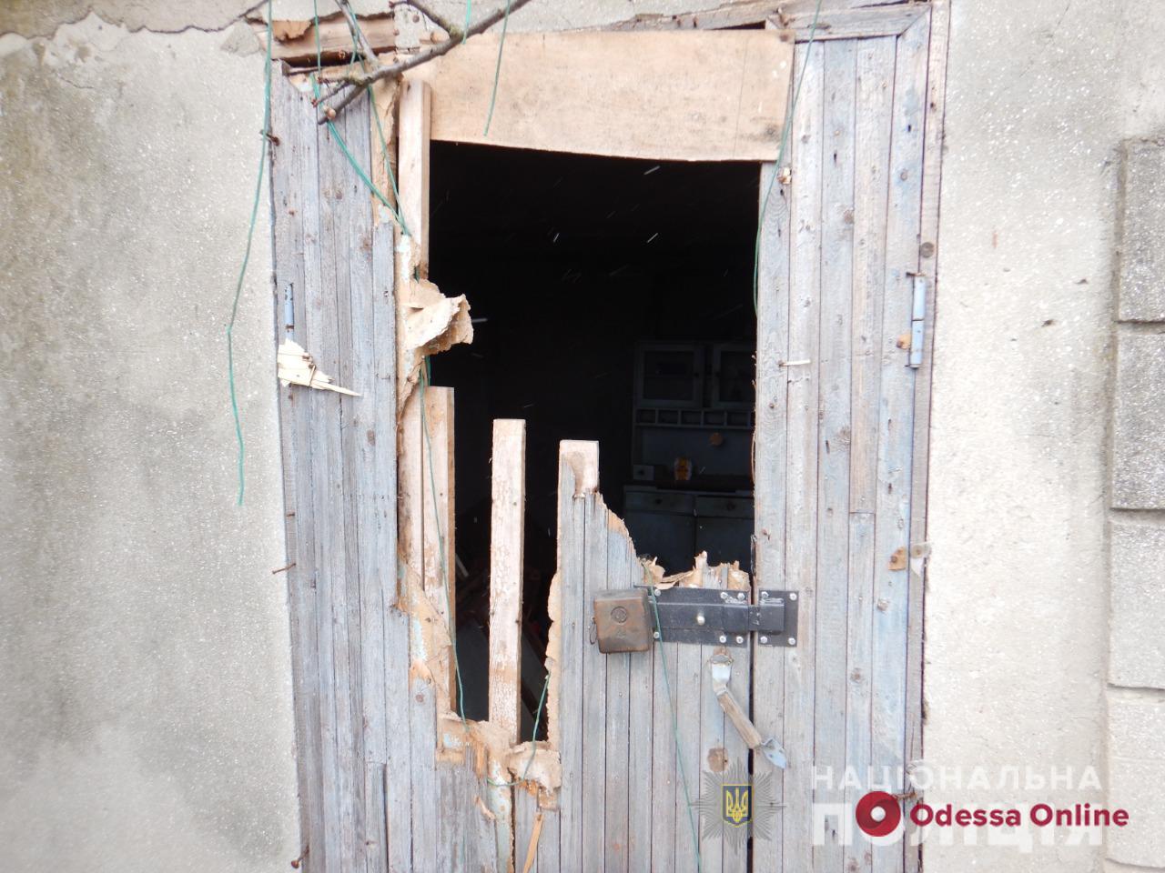 Проломил дверь в хозяйственное помещение и своровал инструменты: в Одесской области задержали мародера