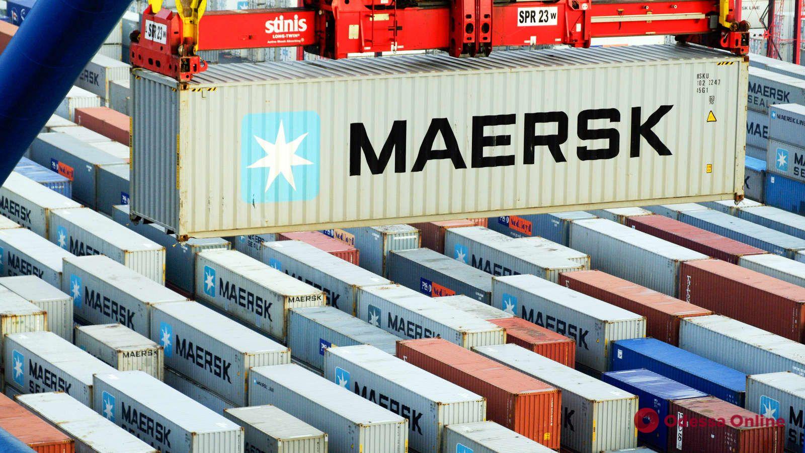 Крупнейшая в мире контейнерная компания Maersk сворачивает бизнес в рф
