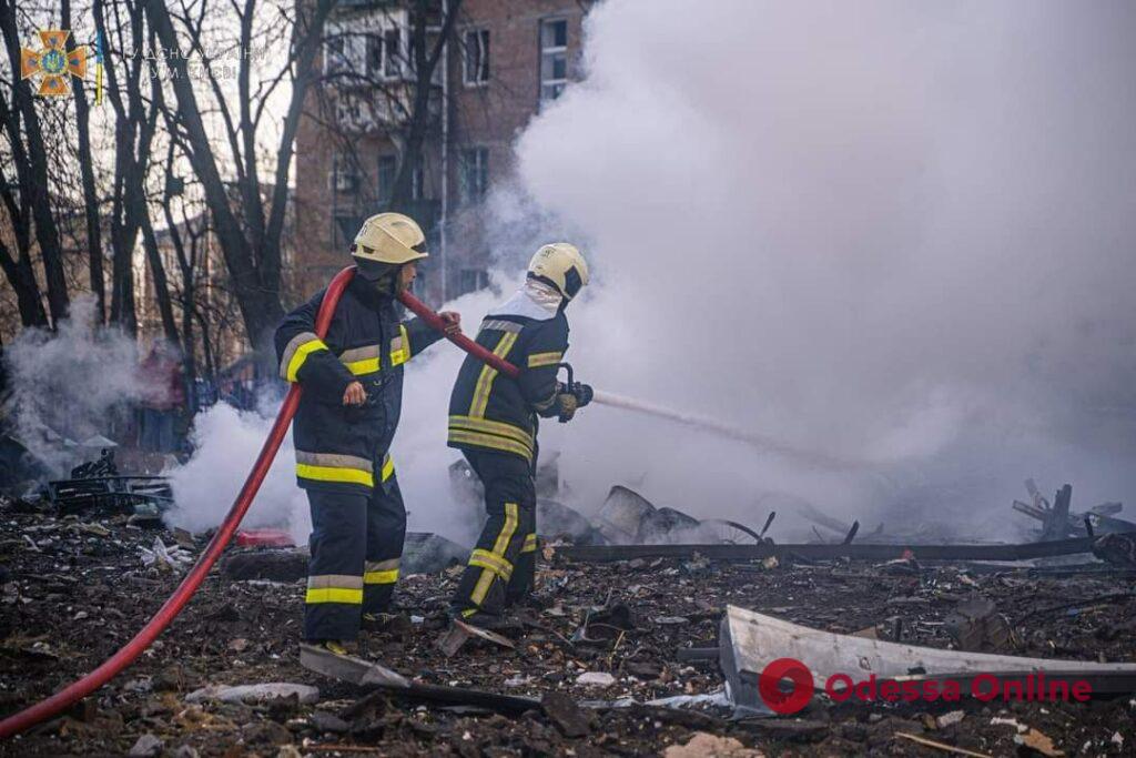 Утренний обстрел Киева: 19 пострадавших, один погибший
