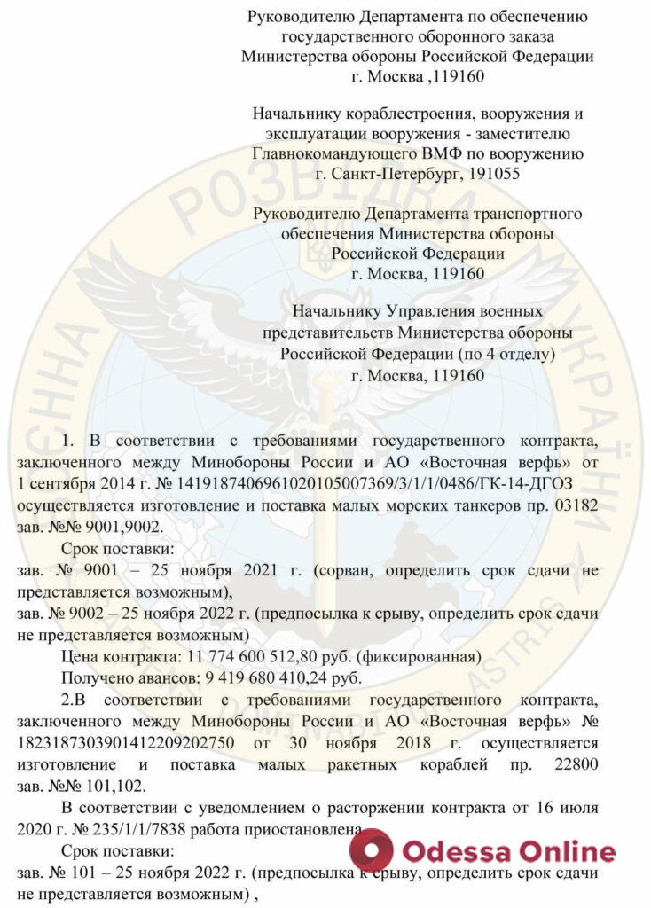 Российские верфи останавливают производство кораблей из-за нехватки иностранных комплектующих