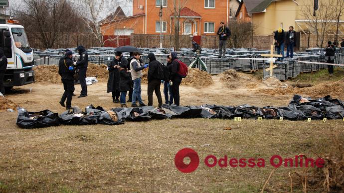 В Киевской области обнаружили тела 1 084 мирных жителей, большинство – застрелены