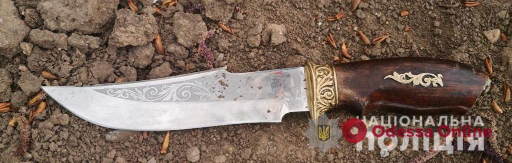 На поселке Котовского пьяный мужчина с ножом набросился на прохожего