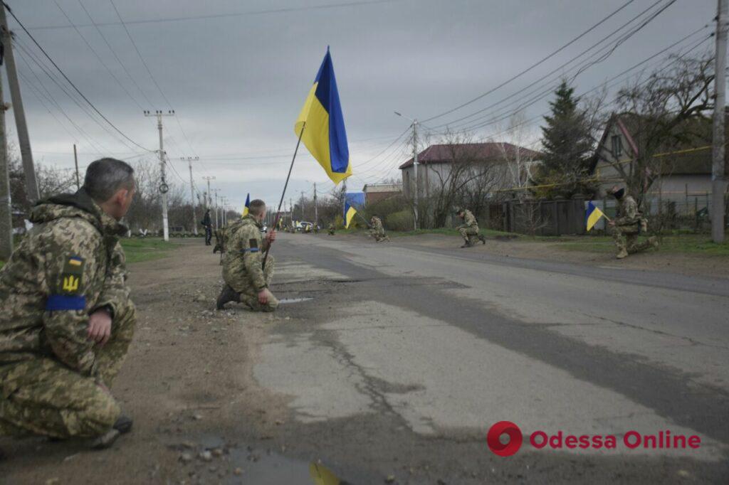 Под Одессой простились с погибшим защитником Мариуполя