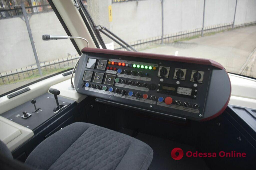 В Одессе собрали еще один трамвай «Одиссей-Макс»