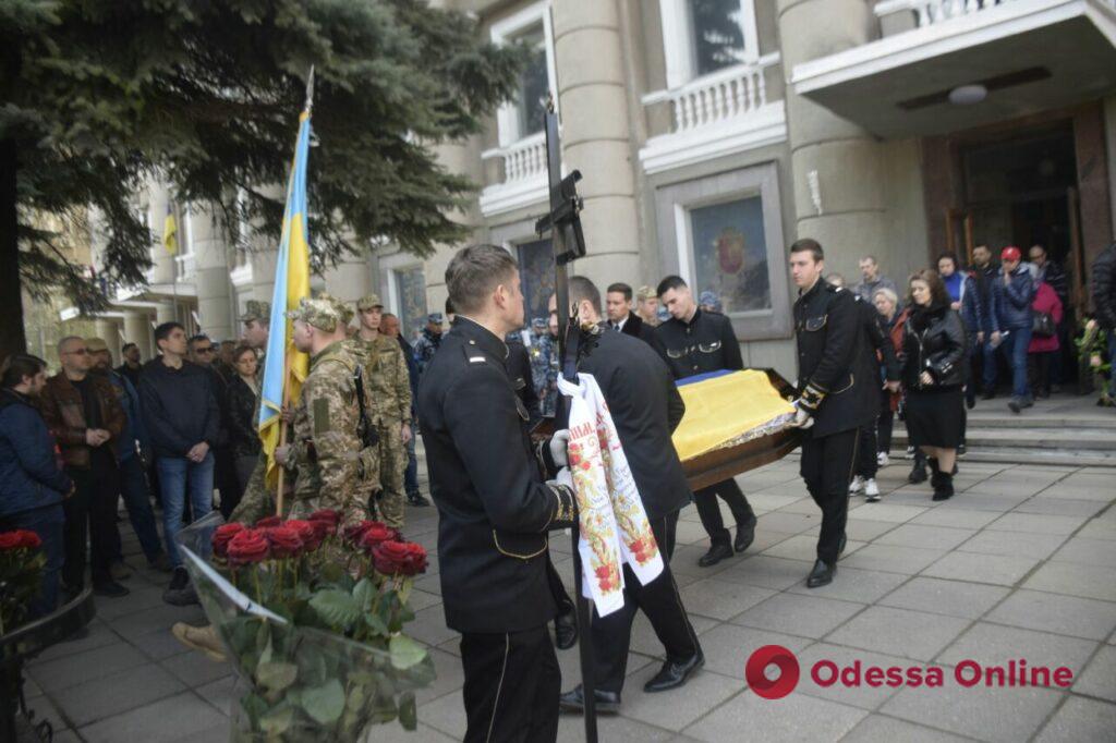 В Одессе простились с павшим защитником Украины