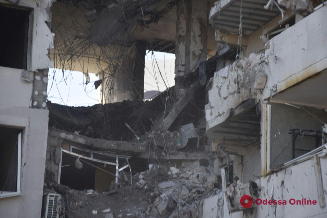 В одесской мэрии рассказали о состоянии дома, пострадавшего от ракетного удара