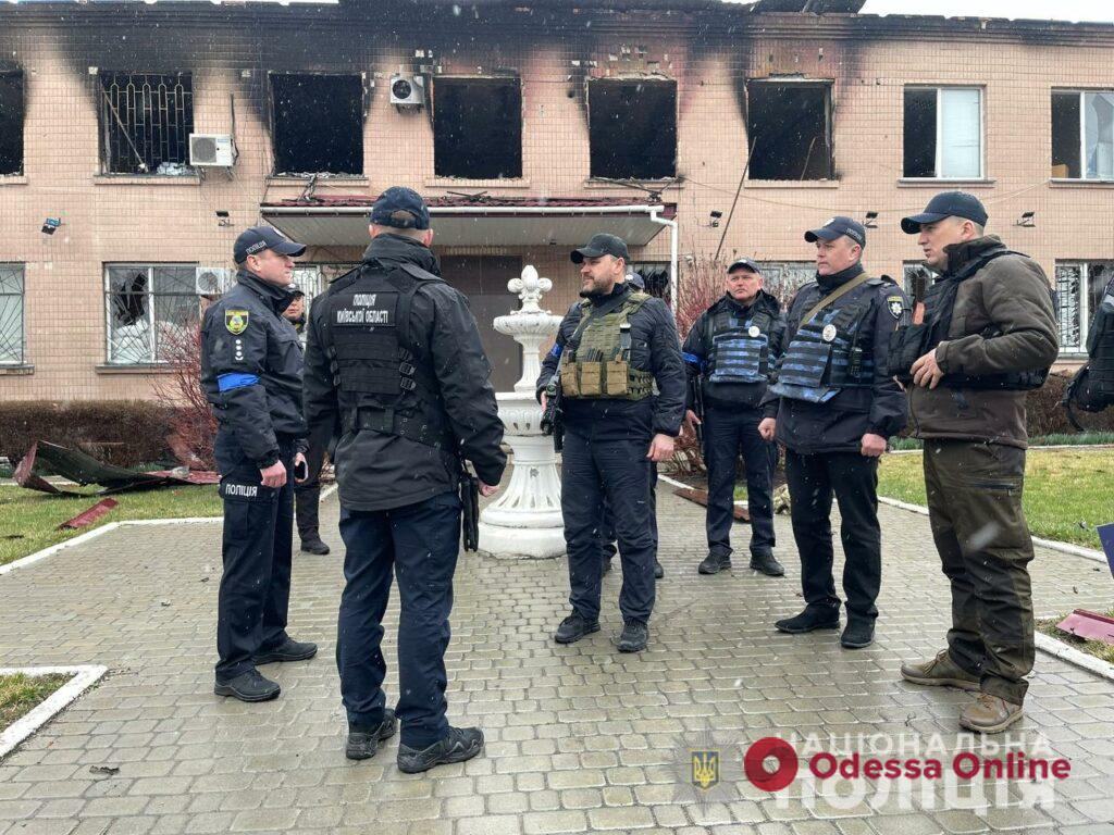 Полиция усиливает патрулирование в освобожденных населенных пунктах Киевской области
