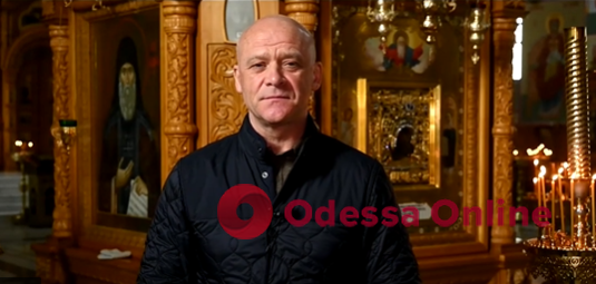 Геннадий Труханов поздравил одесситов с Пасхой (видео)
