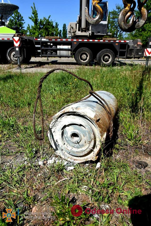 В Одесском районе после воздушной атаки нашли две авиабомбы – их уничтожили