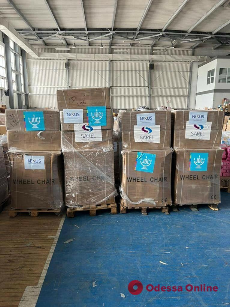 В Одессу из Израиля прибыла гуманитарная помощь (фото)