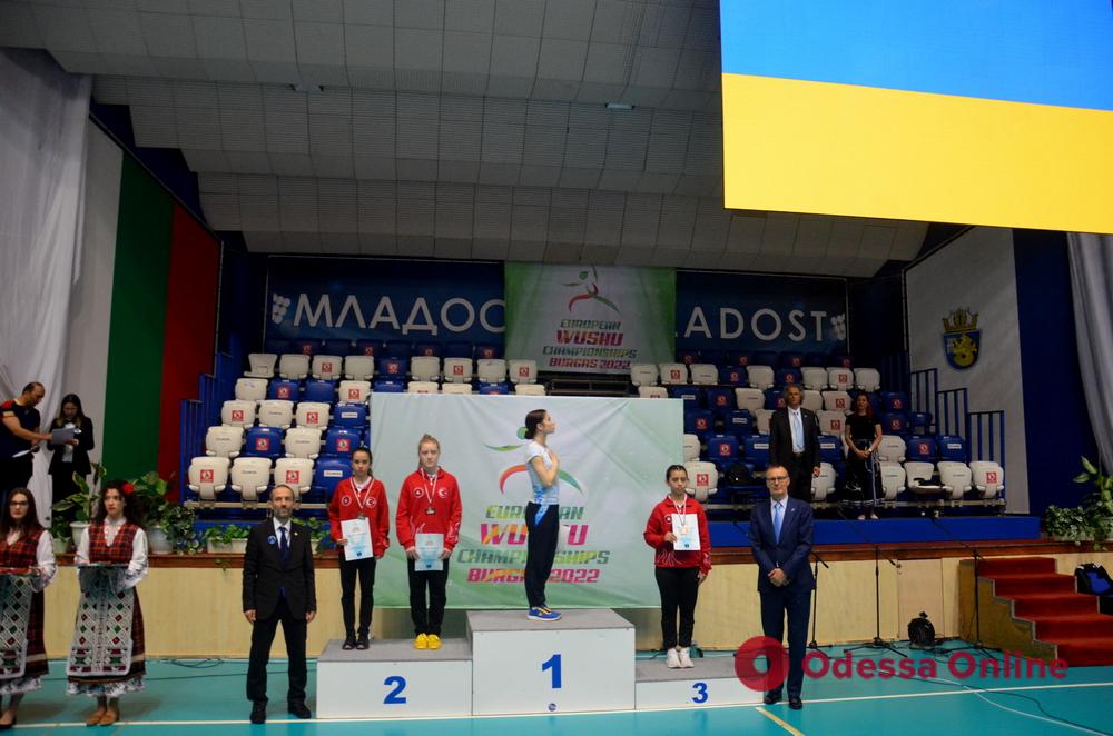 Спортсмены из Одесской области завоевали одиннадцать медалей чемпионата Европы по ушу