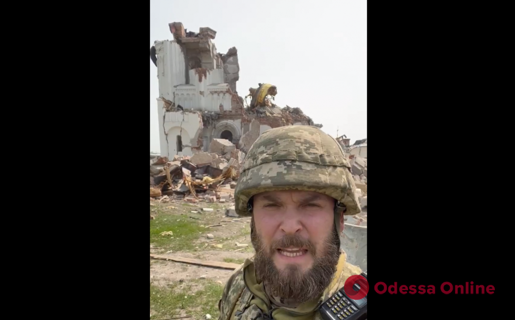 Российские оккупанты уничтожили скит Святогорской лавры УПЦ МП (видео)