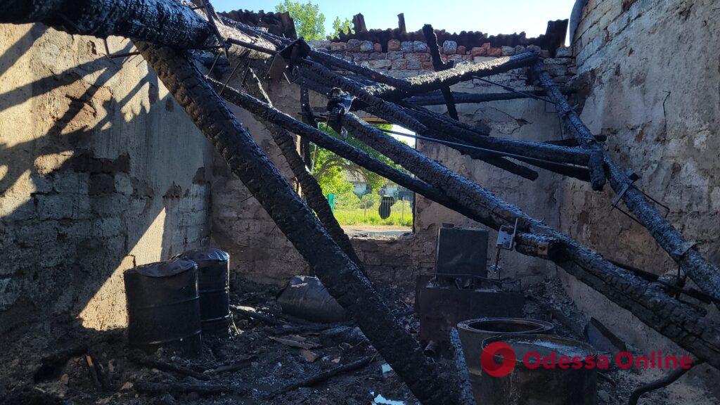 Последствия утреннего ракетного удара по Одесской области (фото)