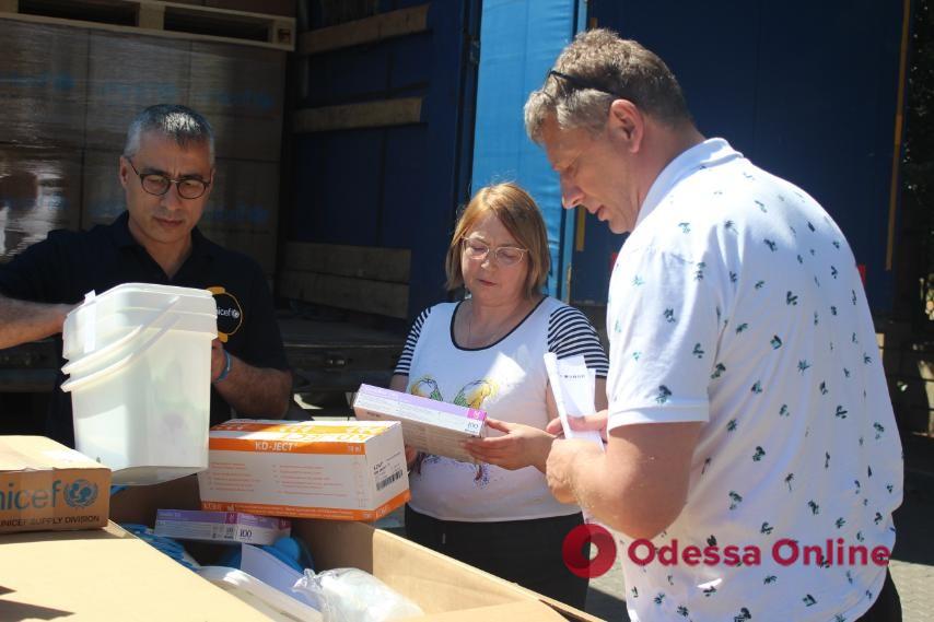 Одесса продолжает получать гуманитарную помощь от ЮНИСЕФ