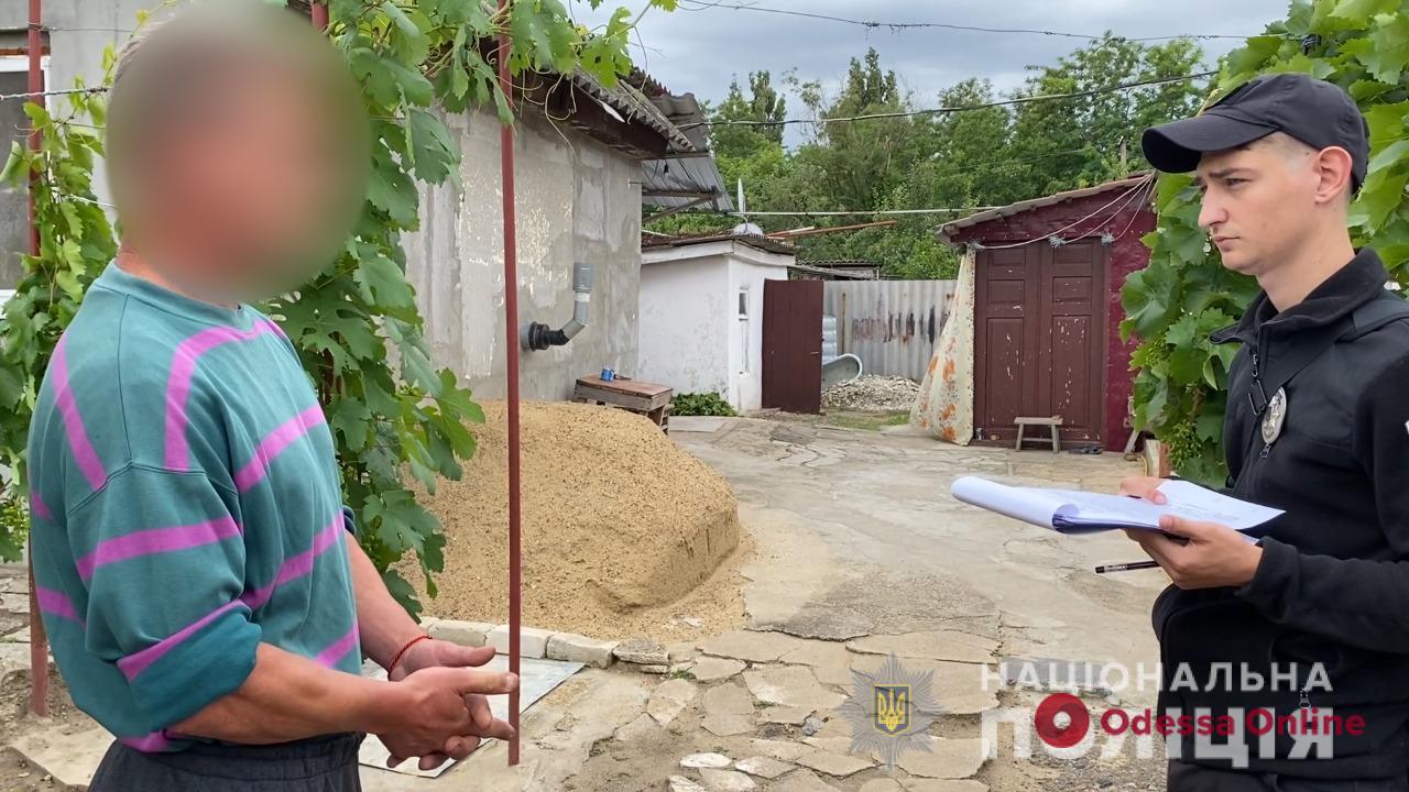 В Одесской области разбойник избил соседа и отобрал его имущество