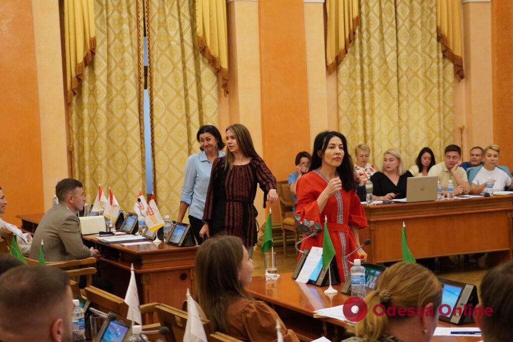 Депутаты от «ЕС» покинули зал во время сессии Одесского горсовета