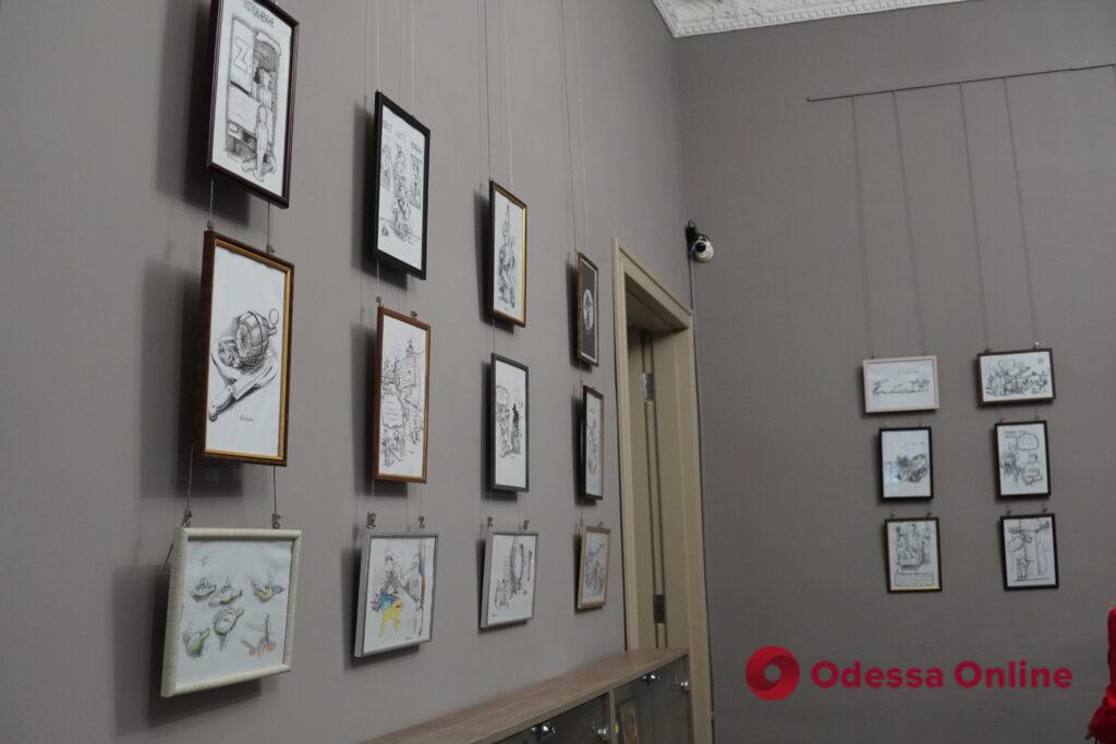 Caricatures and bells: exhibitions and a concert are held at the World Club of Odessans
