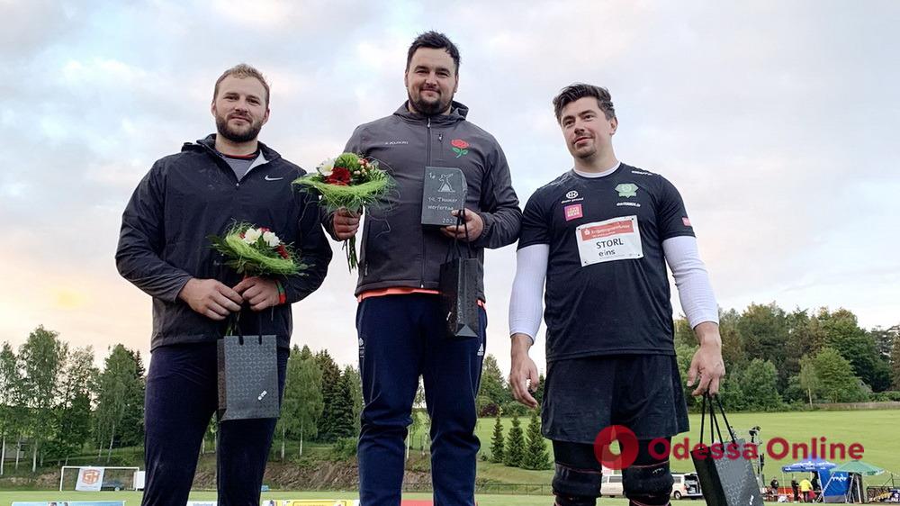 Одесский толкатель ядра завоевал медаль международного турнира в Германии