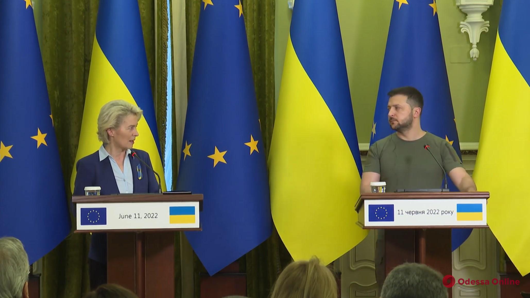 Зеленский: от решения Евросоюза по поводу Украины зависит, есть ли будущее у европейского проекта