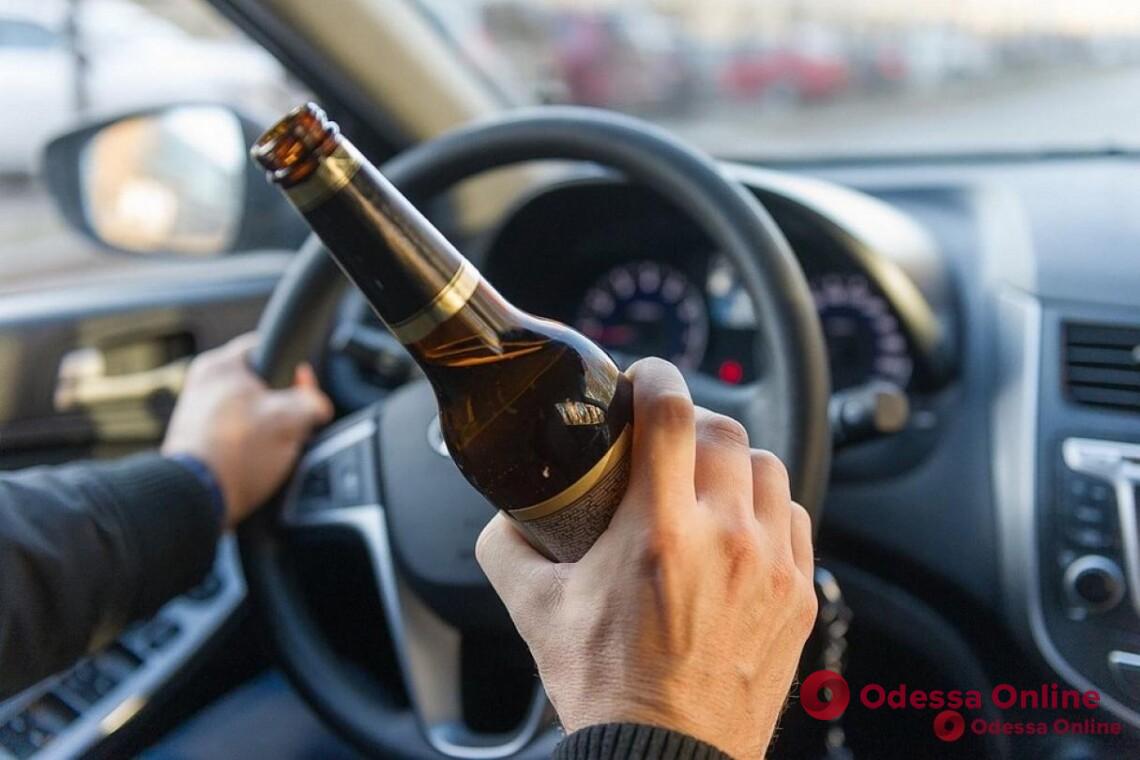 На выходных в Одессе поймали 25 пьяных водителей