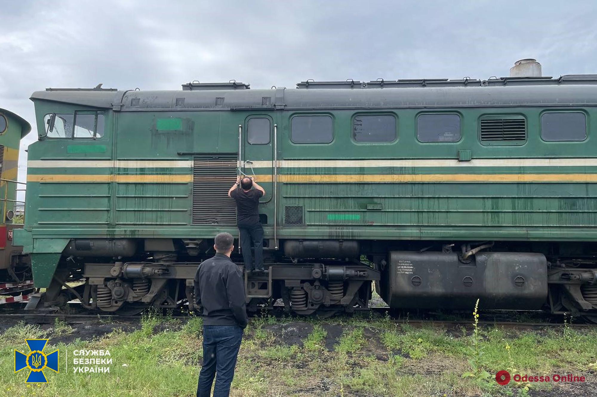 Заарештовано білоруські локомотиви, якими рф перекидала війська до кордонів України