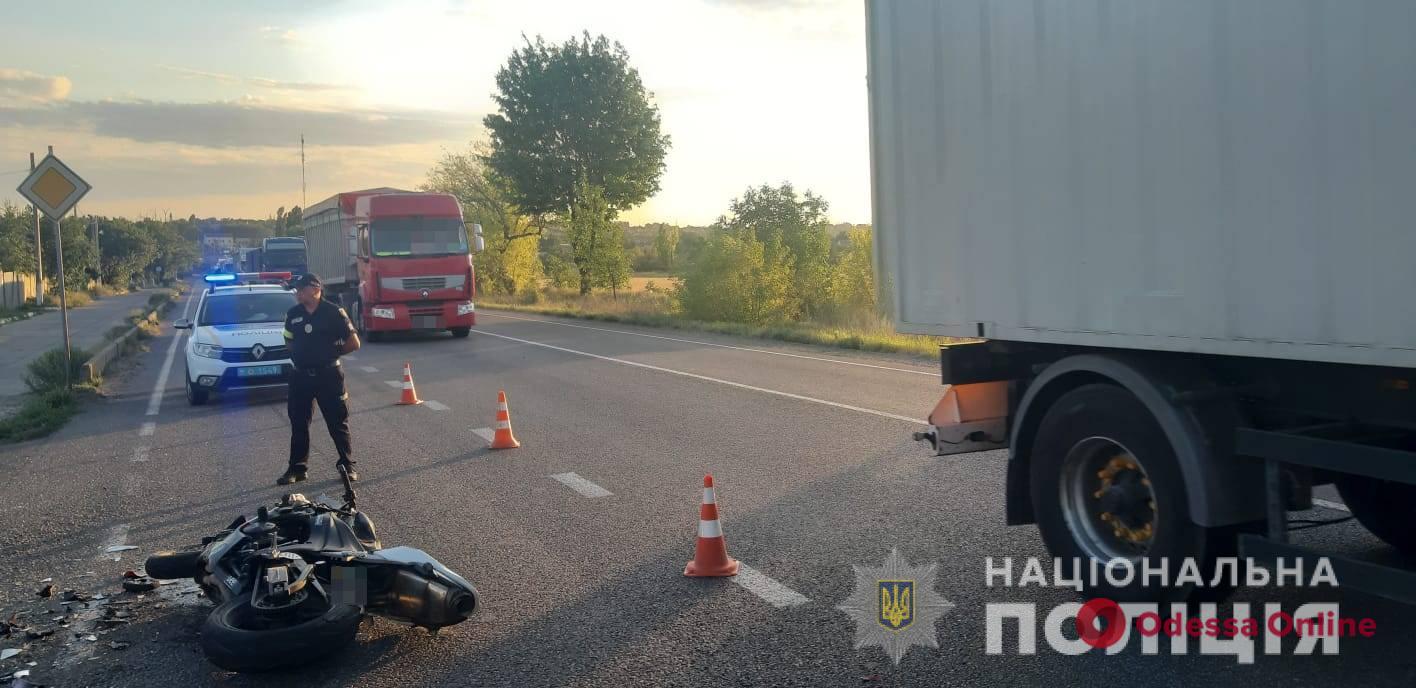 Смертельное ДТП под Одессой: в аварии погиб мотоциклист