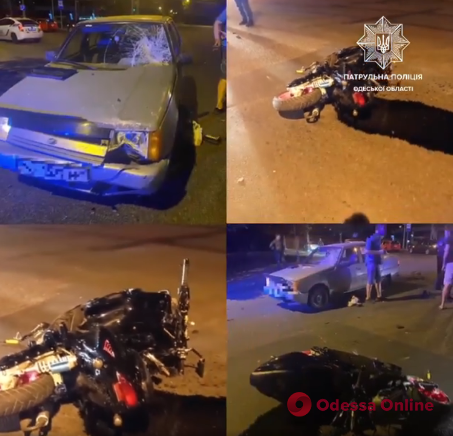 Вчера в Одессе произошло два ДТП с пострадавшими