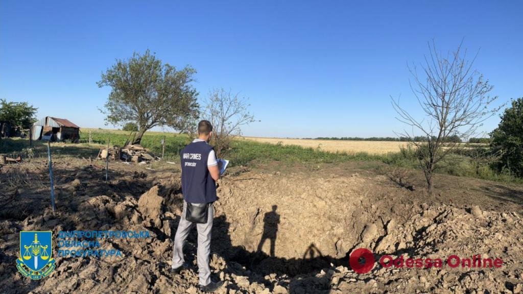 Артобстрел Днепропетровщины: российские оккупанты сожгли 90 гектаров ячменя