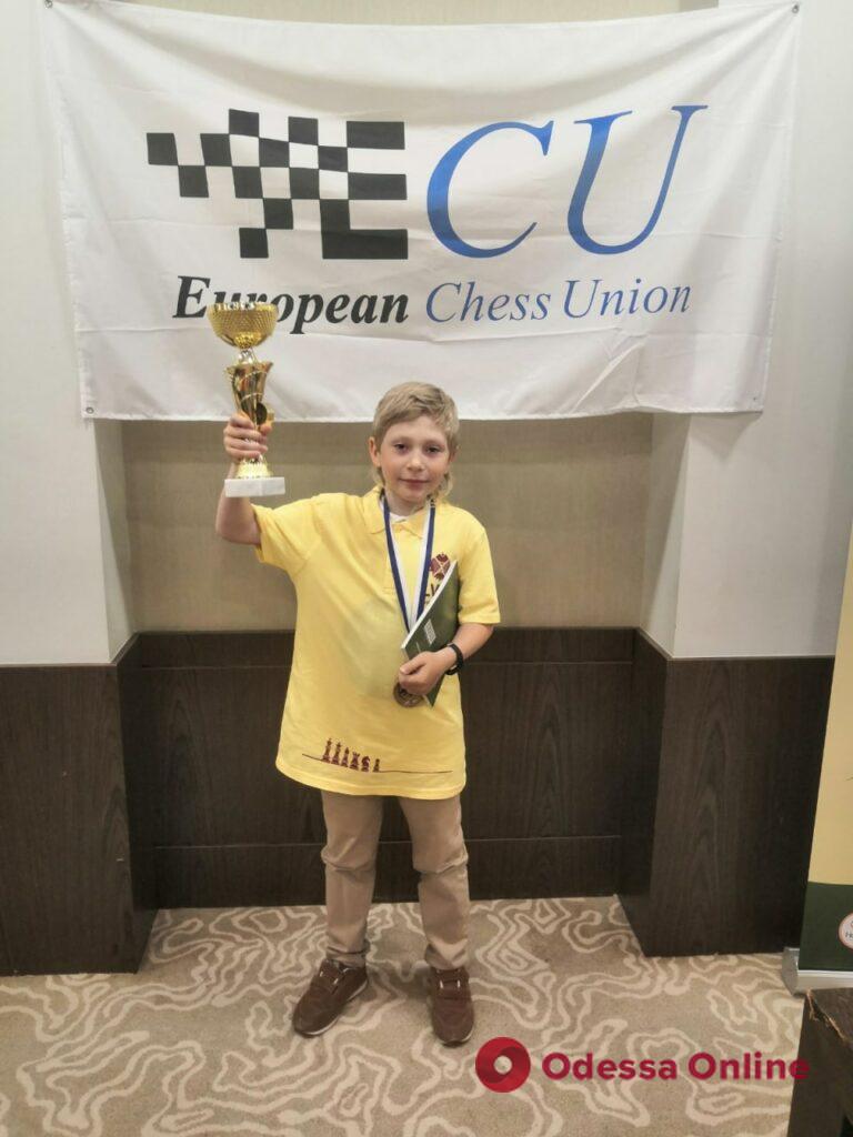 Юный одессит завоевал два «золота» чемпионата Европы по шахматам