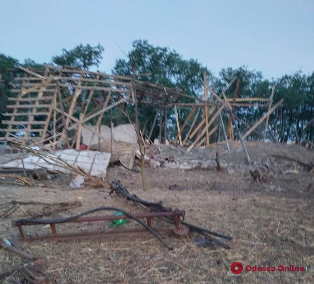 Последствия ночного ракетного удара по Одесской области (фото)