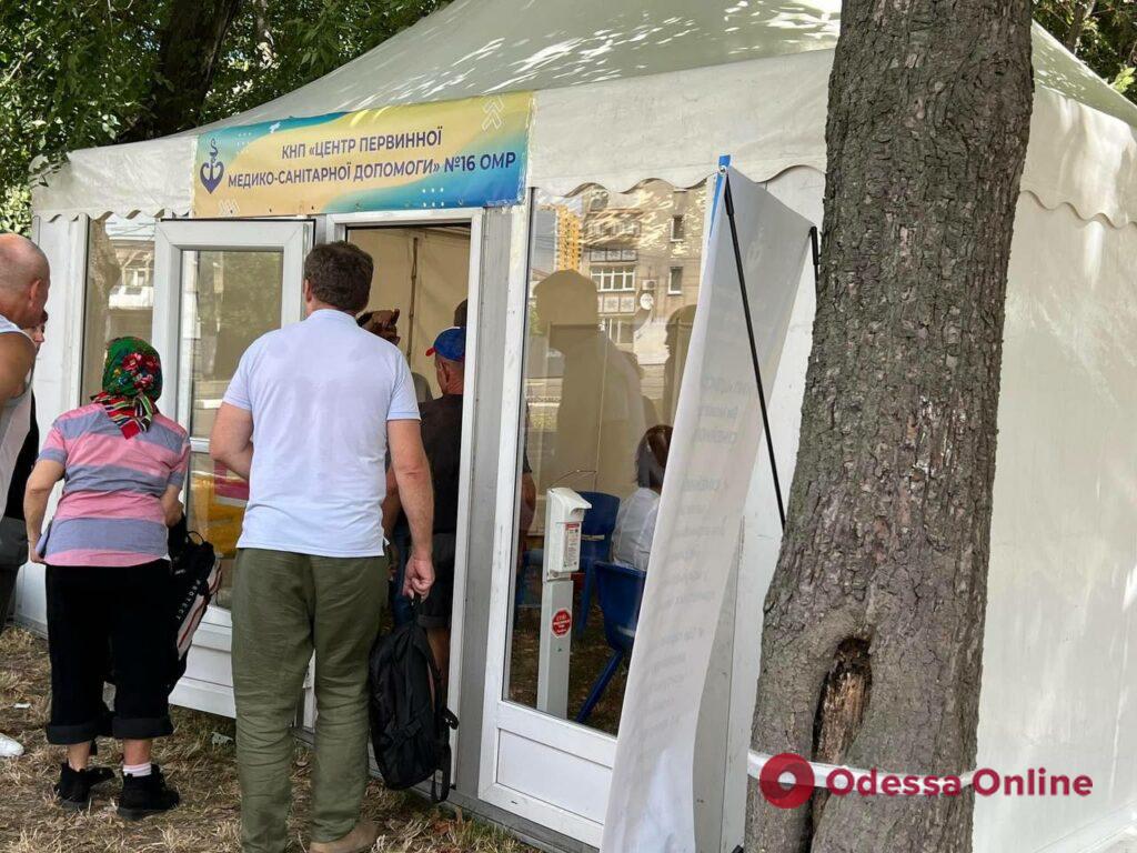 В Одесі запрацював ще один мобільний медичний пункт для біженців