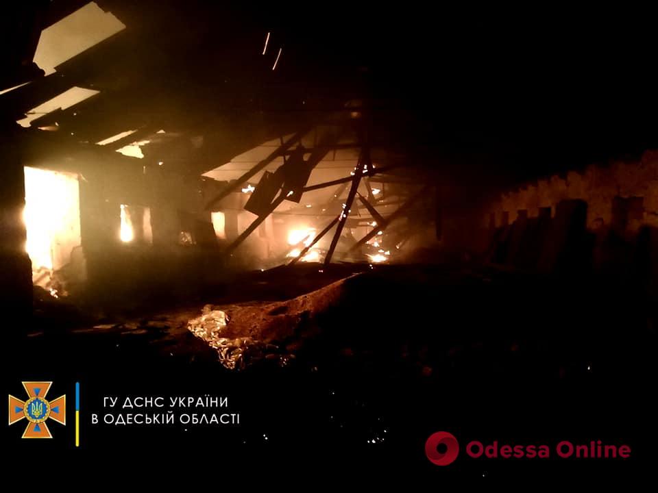 В Одеській області співробітники ДСНС врятували від вогню близько 30 тонн зерна