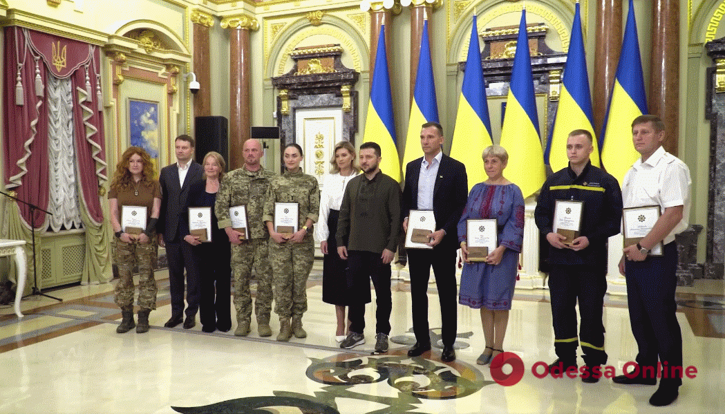 Президент вручив нагороди “легендам України” (відео)