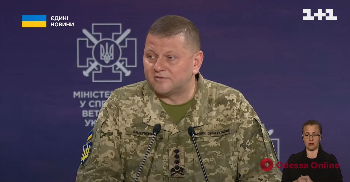Залужный назвал примерное число погибших украинских военнослужащих