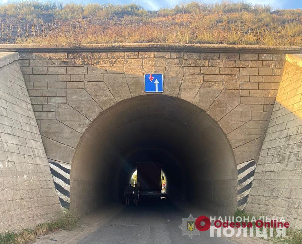 В Одесской области в тоннеле столкнулись легковушка и грузовик — трое пострадавших