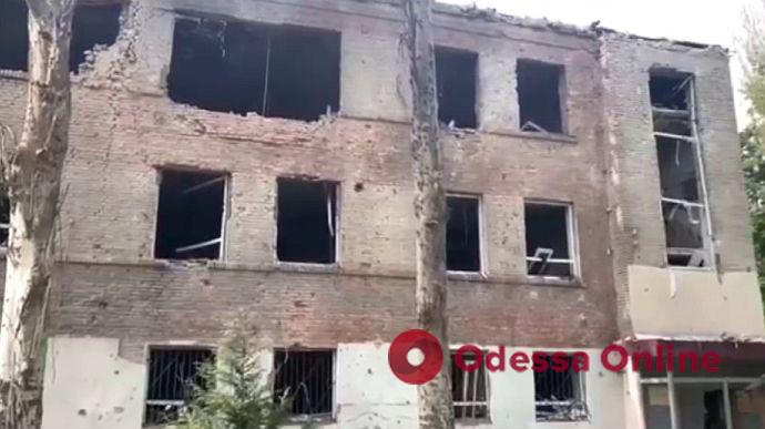 Ракетный обстрел Запорожья: оккупанты разрушили школу-интернат