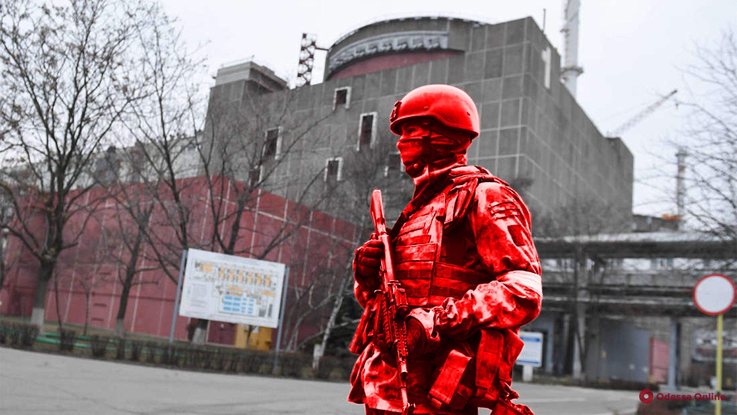 Российские захватчики снова обстреляли Запорожскую АЭС