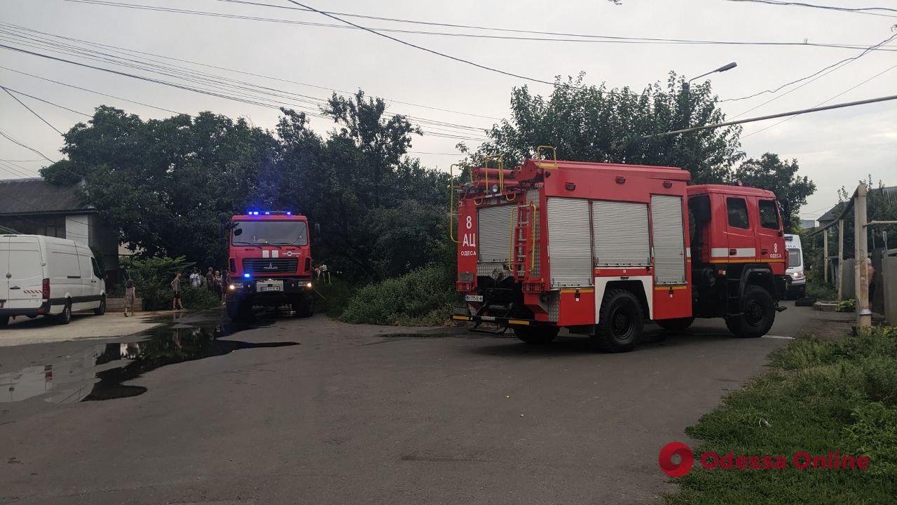 В Одессе при пожаре погибла женщина