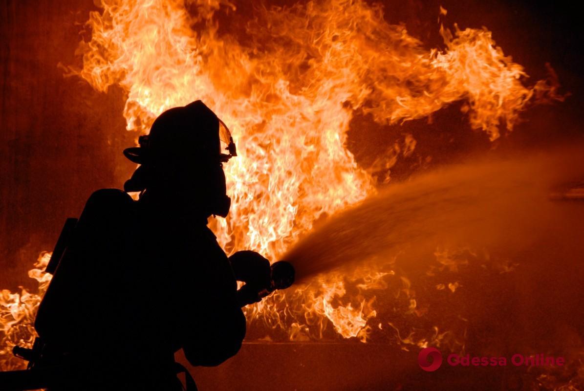У пожежі під Одесою серйозно постраждав чоловік