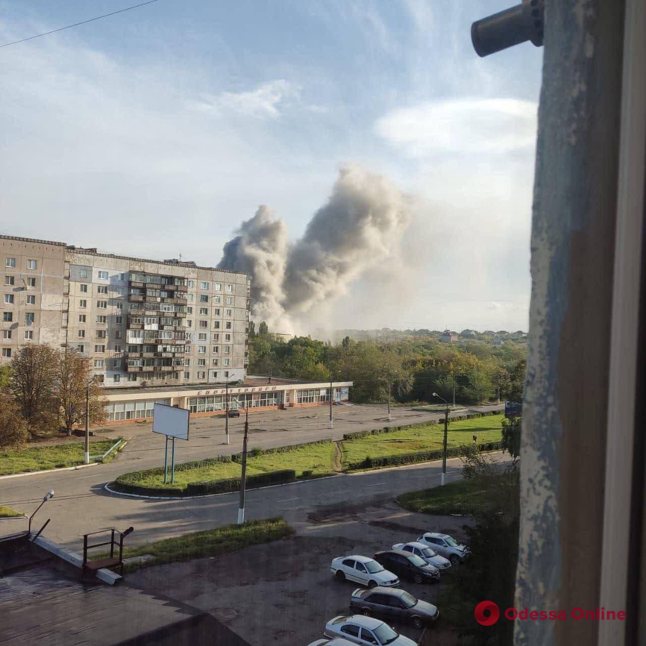 В оккупированном Алчевске произошел взрыв на складе захватчиков