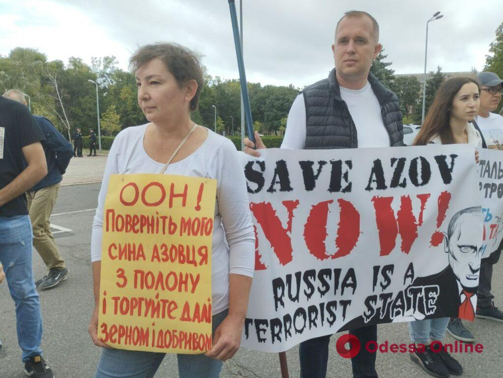 Save Azov: в Одесі мітингували рідні полонених з “Азовсталі” (фото, відео)