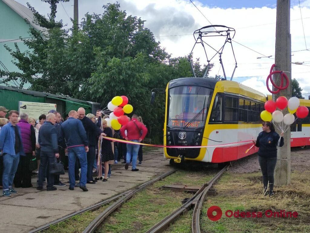 В Одессе запустили самый длинный трамвайный маршрут в Украине (фото)