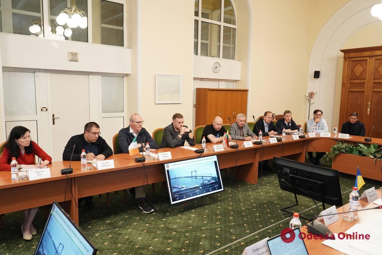 Мэр Одессы Геннадий Труханов встретился с Министрами иностранных дел Ирландии и Литвы