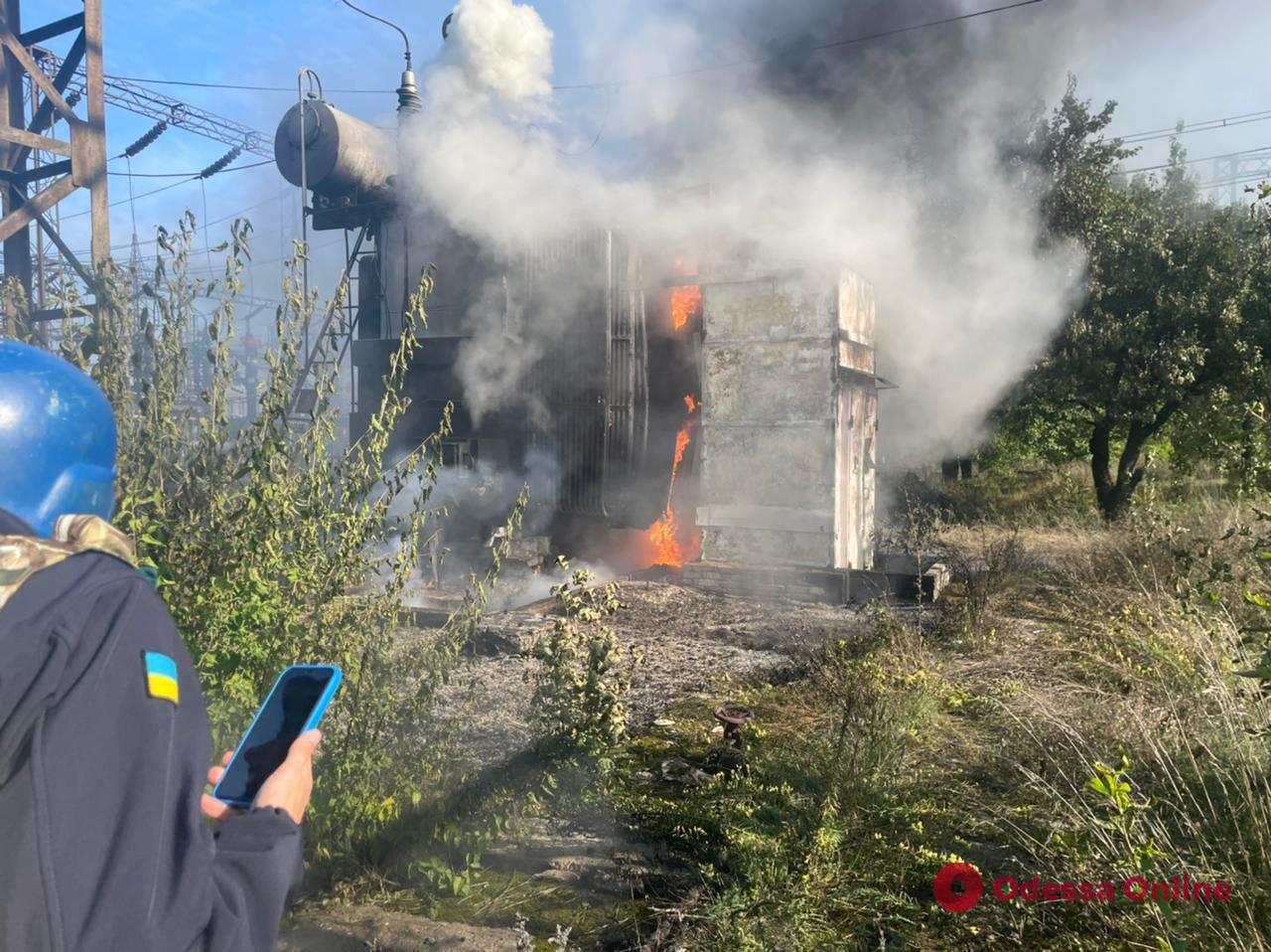Российские оккупанты обстреляли ТЭС в Славянске