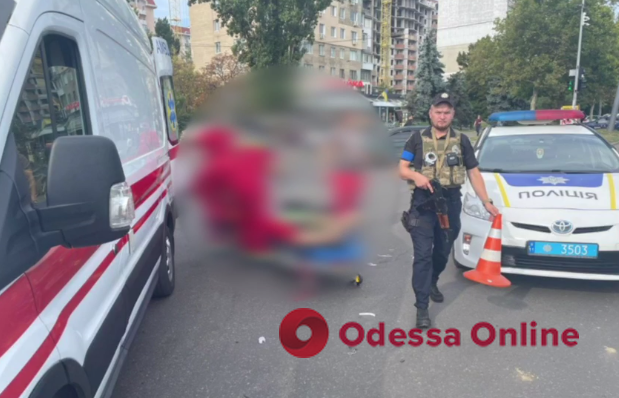 В Одессе два велосипедиста пострадали в ДТП