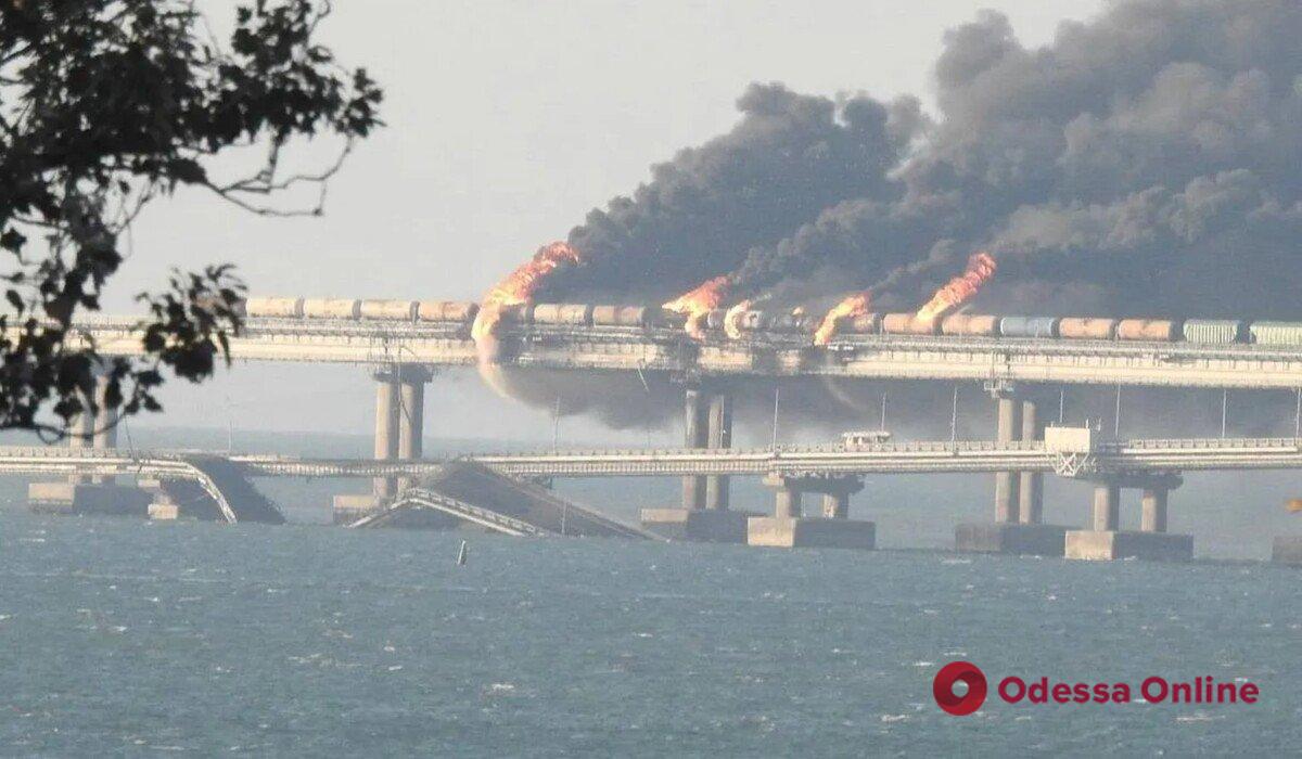 Подрыв крымского моста: путин уже «нашел» виновных