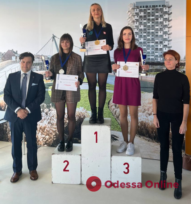 Одесситка завоевала медаль чемпионата Европы по международным шашкам