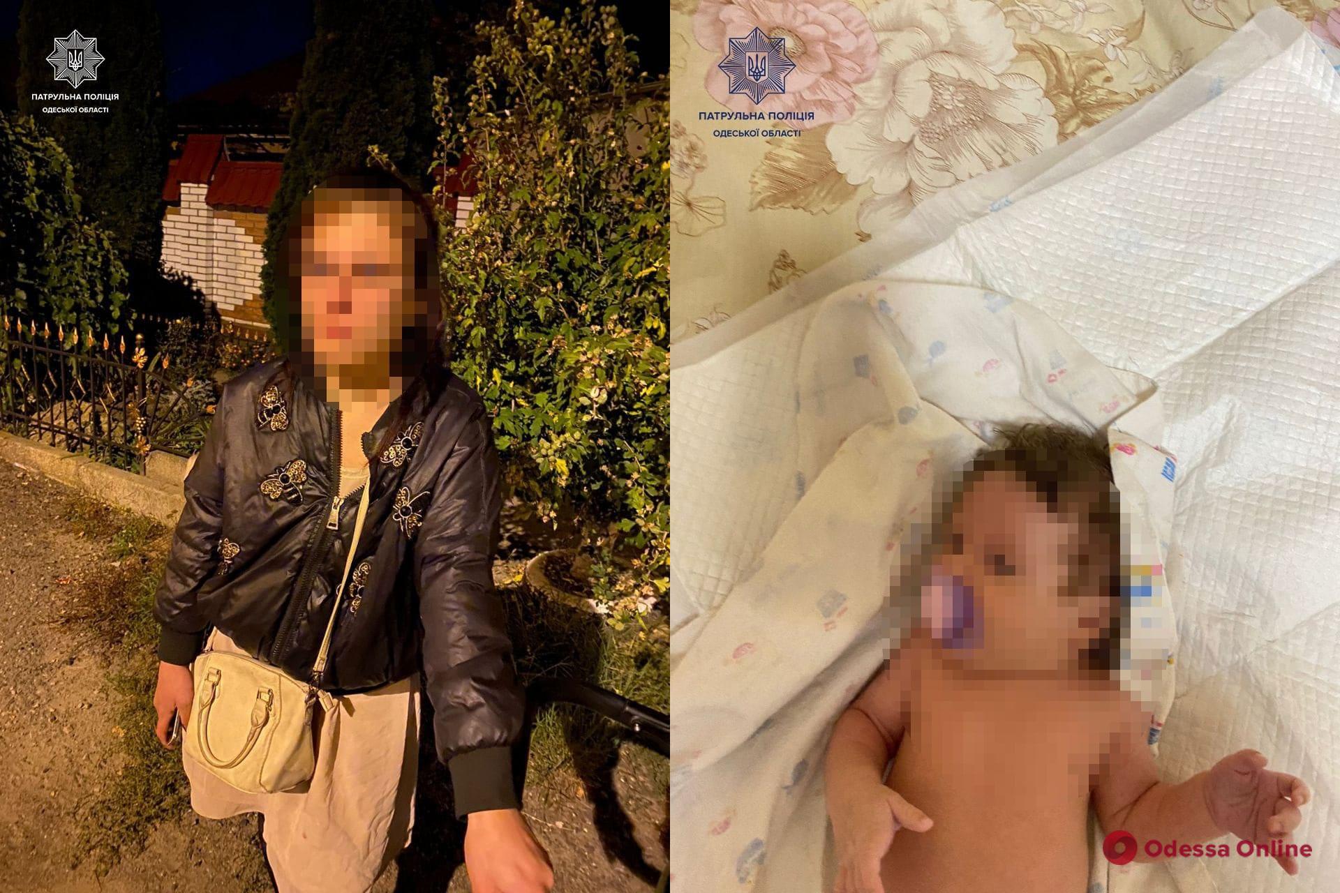 В Одессе горе-мать оставила младенца на канализационном люке