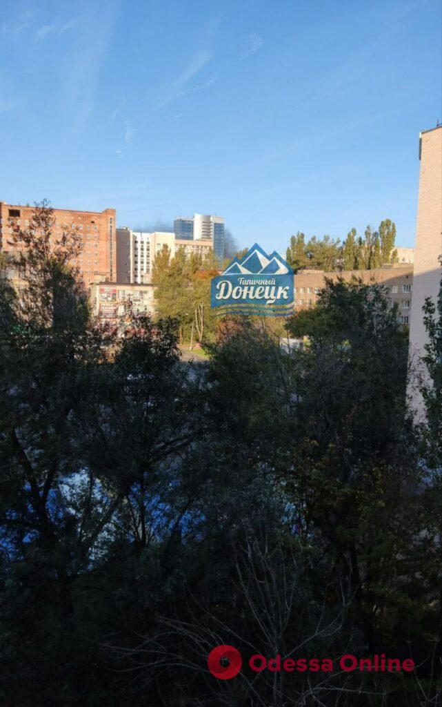 В центре оккупированного Донецка раздался взрыв
