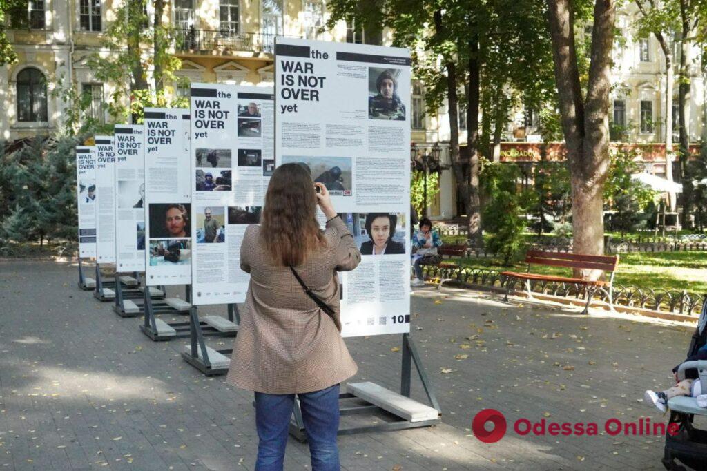 The War Is Not Over Yet: в Одессе открылась фотовыставка, посвященная погибшим и пострадавшим во время войны журналистам